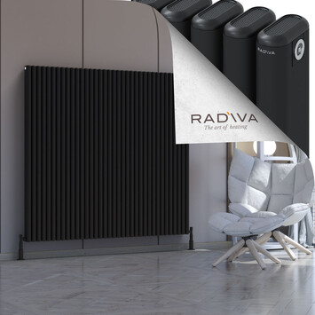 Radiva - Kotto Radiateur En Aluminium 1500x1616 Noir