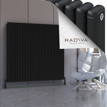 Radiva - Kotto Radiateur En Aluminium 1500x1661 Noir