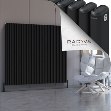 Radiva - Kotto Radiateur En Aluminium 1500x1706 Noir