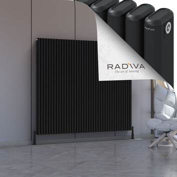 Radiva - Kotto Radiateur En Aluminium 1500x1751 Noir