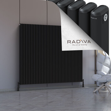 Radiva - Kotto Radiateur En Aluminium 1500x1841 Noir