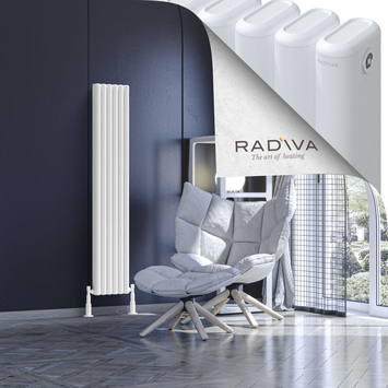 Radiva - Kotto Radiateur En Aluminium 1500x266 Blanc
