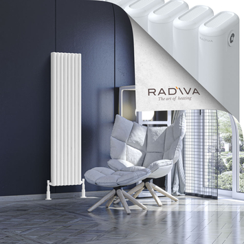 Radiva - Kotto Radiateur En Aluminium 1500x356 Blanc