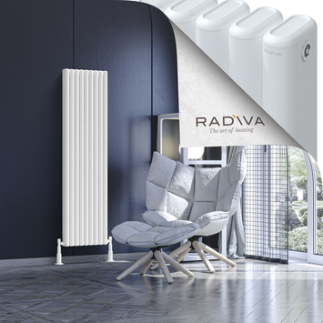 Radiva - Kotto Radiateur En Aluminium 1500x401 Blanc