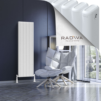 Radiva - Kotto Radiateur En Aluminium 1500x446 Blanc