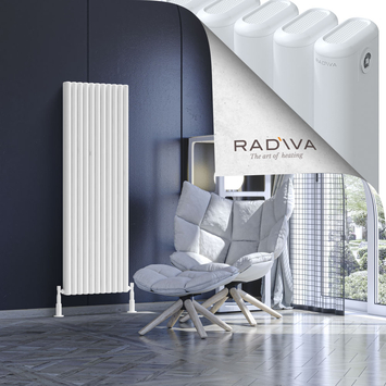 Radiva - Kotto Radiateur En Aluminium 1500x491 Blanc
