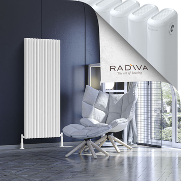 Radiva - Kotto Radiateur En Aluminium 1500x581 Blanc