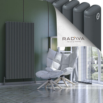 Radiva - Kotto Radiateur En Aluminium 1500x806 Anthracite