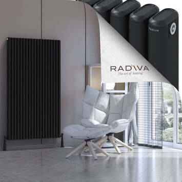 Radiva - Kotto Radiateur En Aluminium 1500x851 Noir