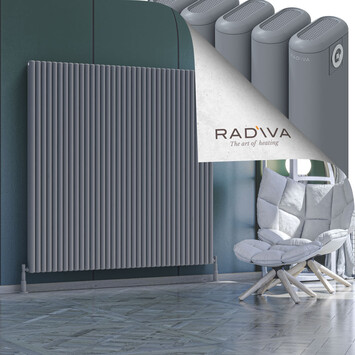 Radiva - Kotto Radiateur En Aluminium 1600x1616 Gris