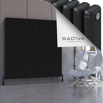 Radiva - Kotto Radiateur En Aluminium 1600x1706 Noir