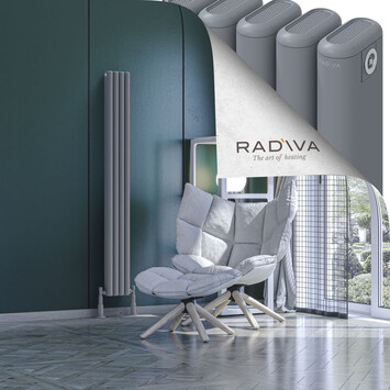Radiva - Kotto Radiateur En Aluminium 1600x176 Gris
