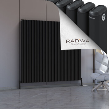 Radiva - Kotto Radiateur En Aluminium 1600x1796 Noir