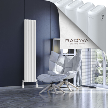 Radiva - Kotto Radiateur En Aluminium 1600x311 Blanc