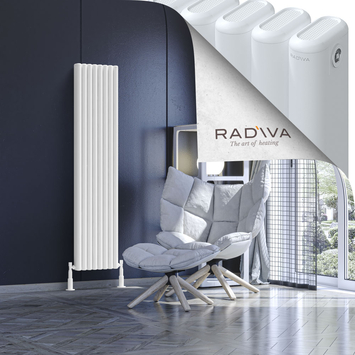 Radiva - Kotto Radiateur En Aluminium 1600x356 Blanc