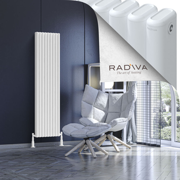 Radiva - Kotto Radiateur En Aluminium 1600x401 Blanc