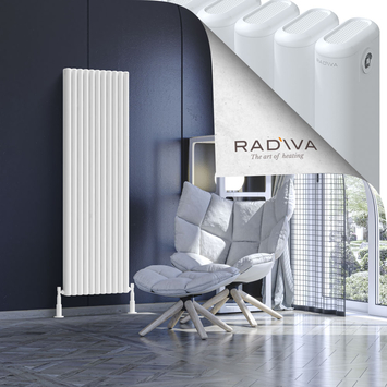 Radiva - Kotto Radiateur En Aluminium 1600x491 Blanc