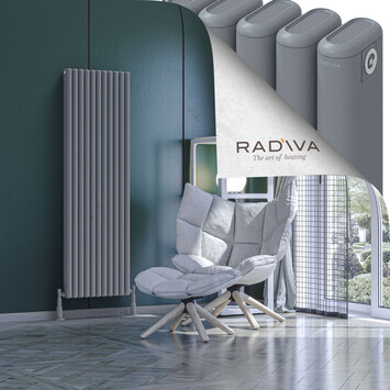 Radiva - Kotto Radiateur En Aluminium 1600x491 Gris