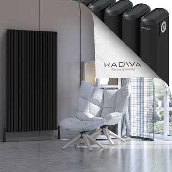Radiva - Kotto Radiateur En Aluminium 1600x851 Noir