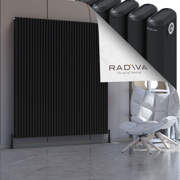 Radiva - Kotto Radiateur En Aluminium 1800x1616 Noir