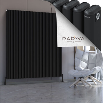 Radiva - Kotto Radiateur En Aluminium 1800x1661 Noir