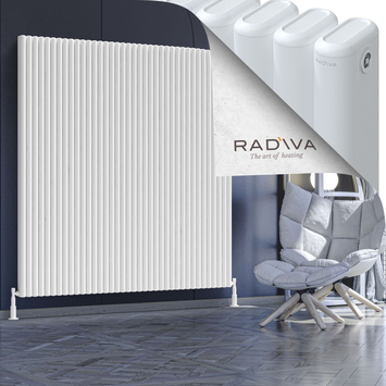 Radiva - Kotto Radiateur En Aluminium 1800x1706 Blanc