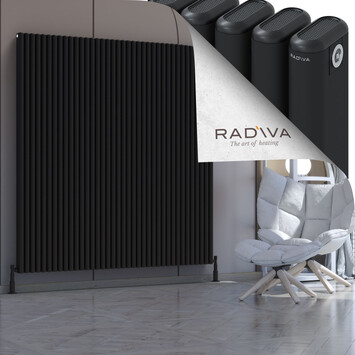 Radiva - Kotto Radiateur En Aluminium 1800x1706 Noir