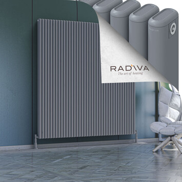 Radiva - Kotto Radiateur En Aluminium 1800x1751 Gris