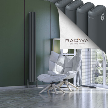 Radiva - Kotto Radiateur En Aluminium 1800x176 Anthracite