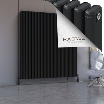 Radiva - Kotto Radiateur En Aluminium 1800x1796 Noir