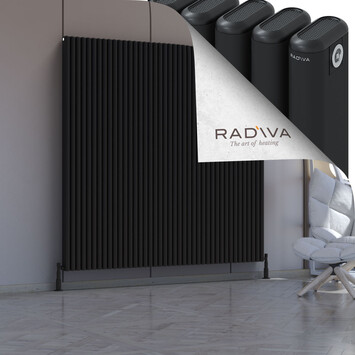 Radiva - Kotto Radiateur En Aluminium 1800x1841 Noir
