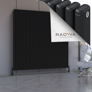 Radiva - Kotto Radiateur En Aluminium 1800x1931 Noir