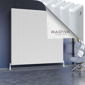 Radiva - Kotto Radiateur En Aluminium 1800x1976 Blanc