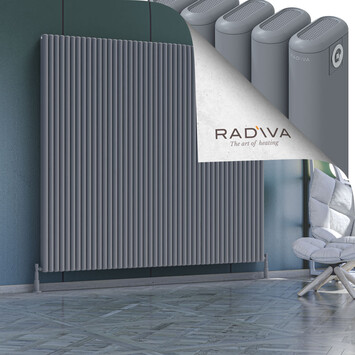 Radiva - Kotto Radiateur En Aluminium 1800x2021 Gris