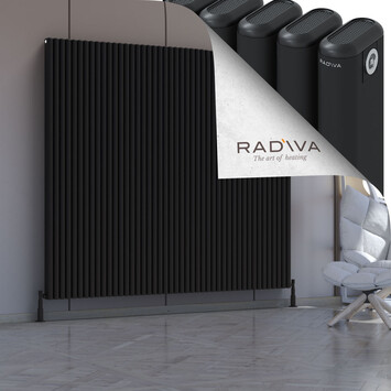 Radiva - Kotto Radiateur En Aluminium 1800x2021 Noir