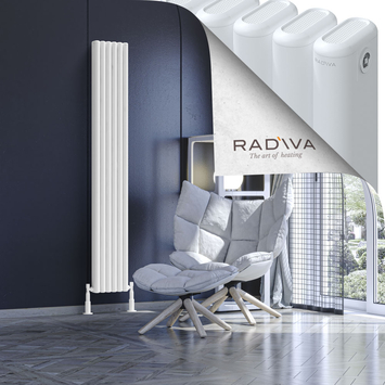Radiva - Kotto Radiateur En Aluminium 1800x266 Blanc