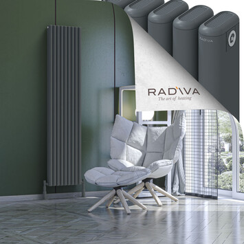 Radiva - Kotto Radiateur En Aluminium 1800x401 Anthracite