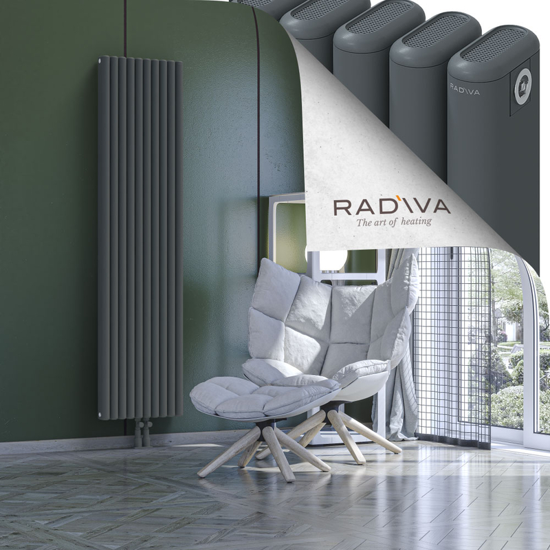 Kotto Radiateur En Aluminium 1800x446 Anthracite