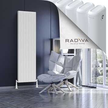 Radiva - Kotto Radiateur En Aluminium 1800x491 Blanc