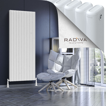 Radiva - Kotto Radiateur En Aluminium 1800x716 Blanc