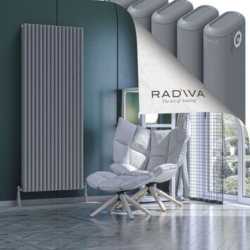 Radiva - Kotto Radiateur En Aluminium 1800x716 Gris