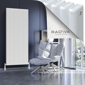 Radiva - Kotto Radiateur En Aluminium 1800x761 Blanc