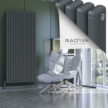 Radiva - Kotto Radiateur En Aluminium 1800x806 Anthracite