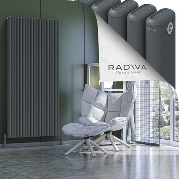 Radiva - Kotto Radiateur En Aluminium 1800x851 Anthracite