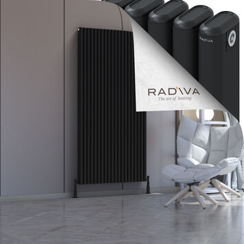 Radiva - Kotto Radiateur En Aluminium 1800x896 Noir