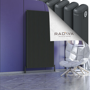 Radiva - Kotto Radiateur En Aluminium 1800x986 Anthracite Foncé