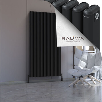 Radiva - Kotto Radiateur En Aluminium 1800x986 Noir