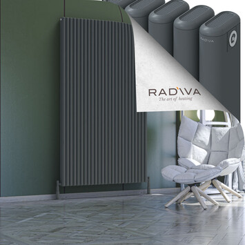 Radiva - Kotto Radiateur En Aluminium 1900x1121 Anthracite
