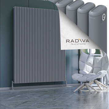 Kotto Radiateur En Aluminium 1900x1481 Gris - Thumbnail