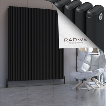 Radiva - Kotto Radiateur En Aluminium 1900x1616 Noir